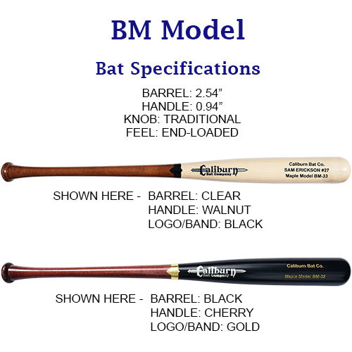 BM Model - Maple Baseball Bat